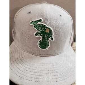 Oakland Athletics A's Hat Cap Pro Image Suede 1989 World Series 7 1/2 New Era